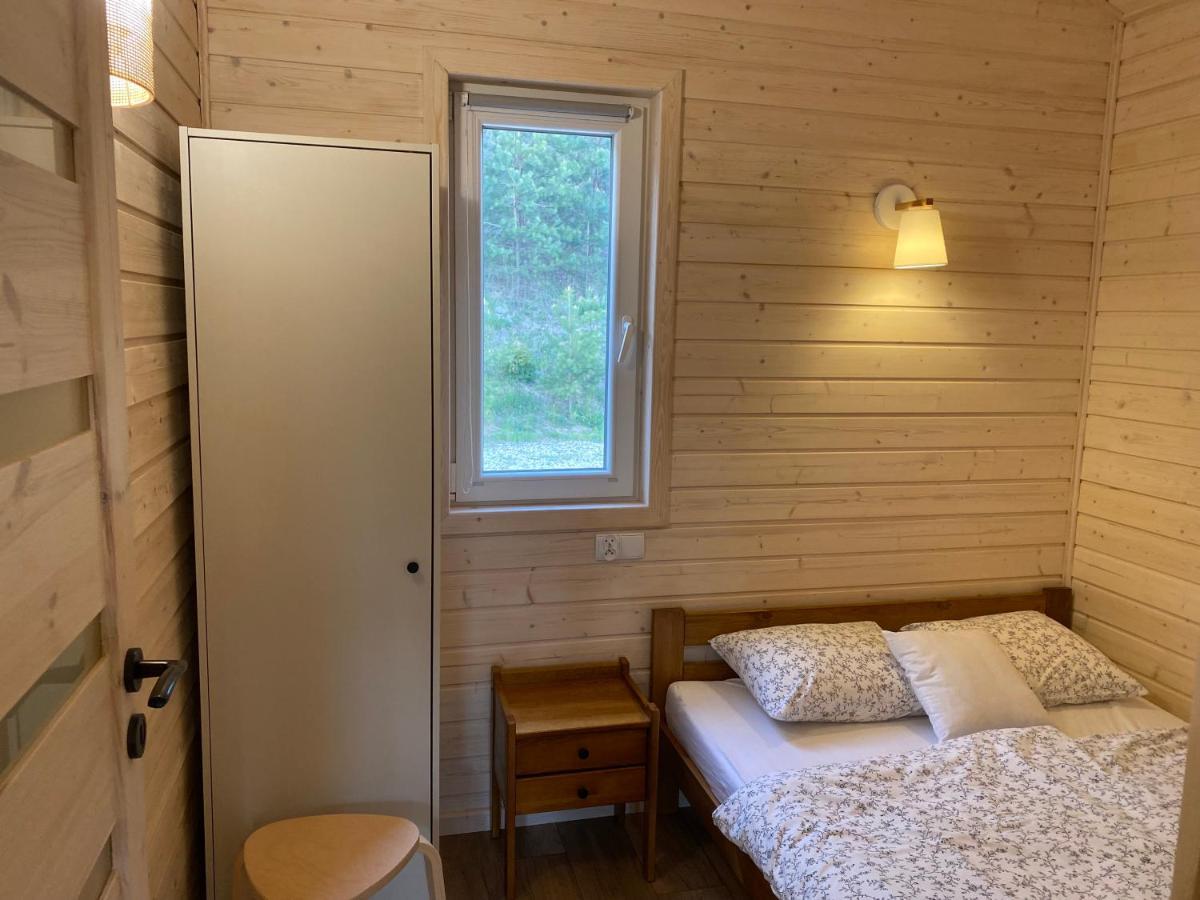 Miedzy Wodami - Domki Na Mazurach Mikołajki Exteriör bild